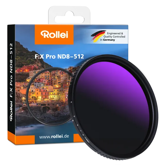 Rollei F:X Pro Filtro ND Variabile ND8-512