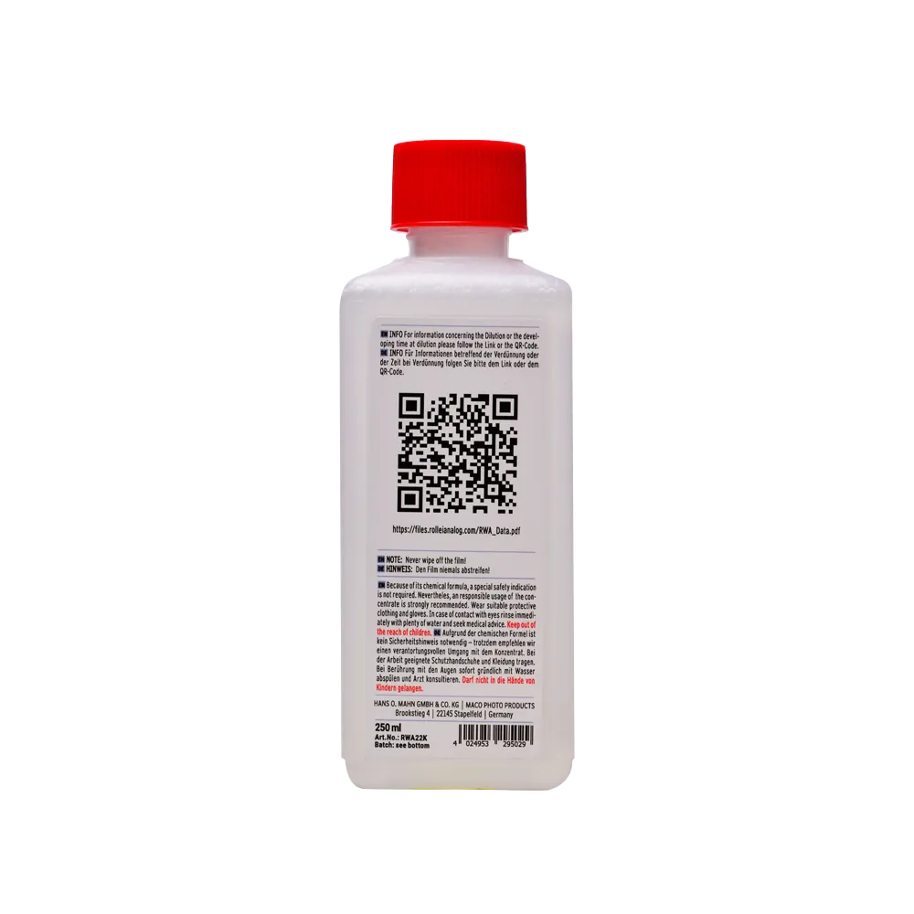 Rollei RWA C bagnante pellicole e carte 250ml concentrato
