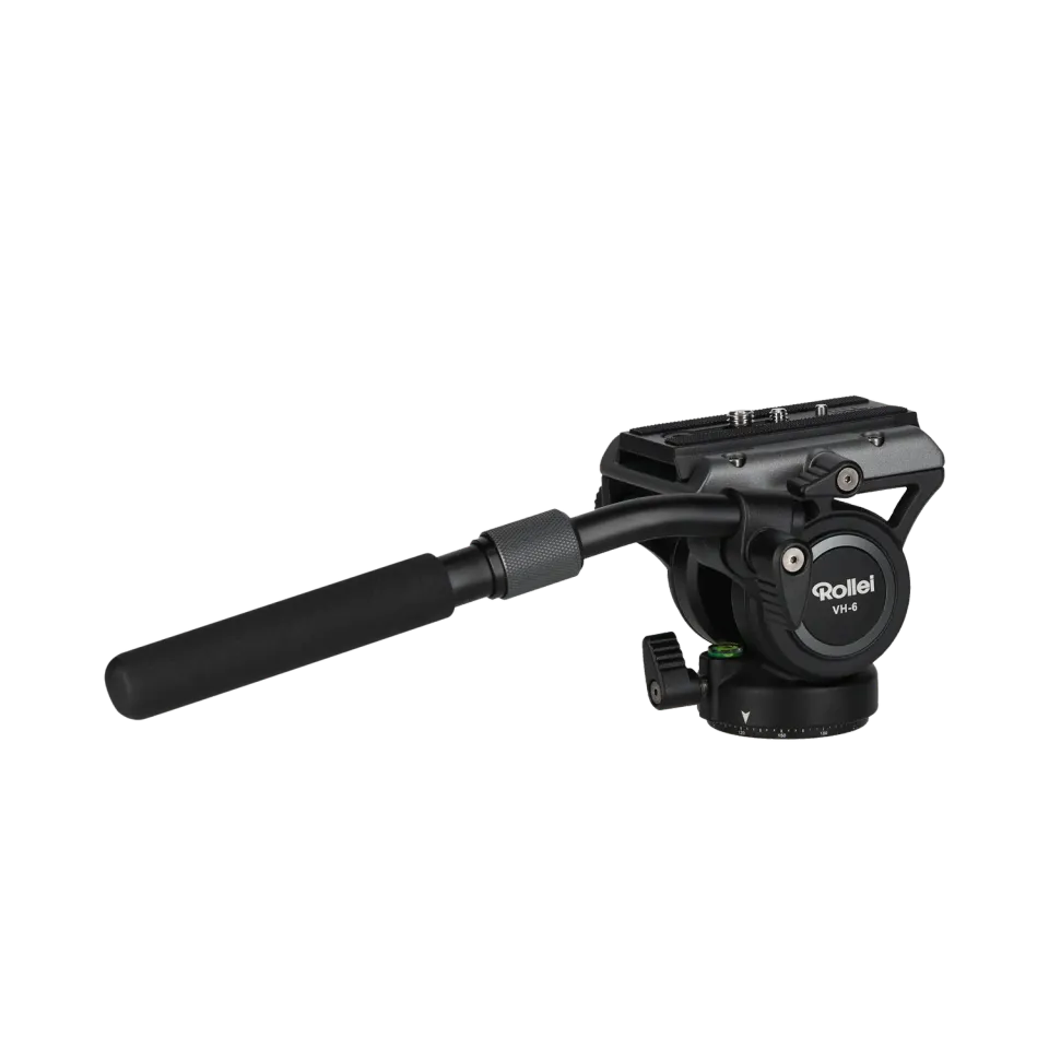 Rollei VH-6 testa video fluida alluminio 10 kg