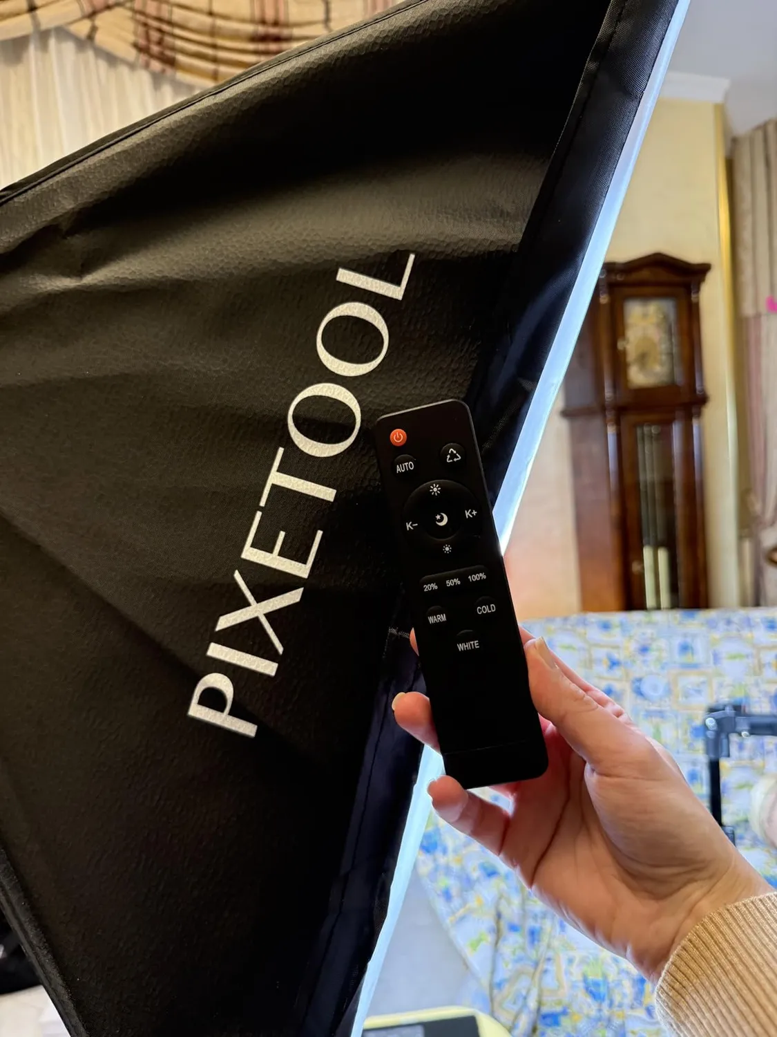 Pixetool Set Softbox 50x70 cm 2 Pezzi Luce Tricolore
