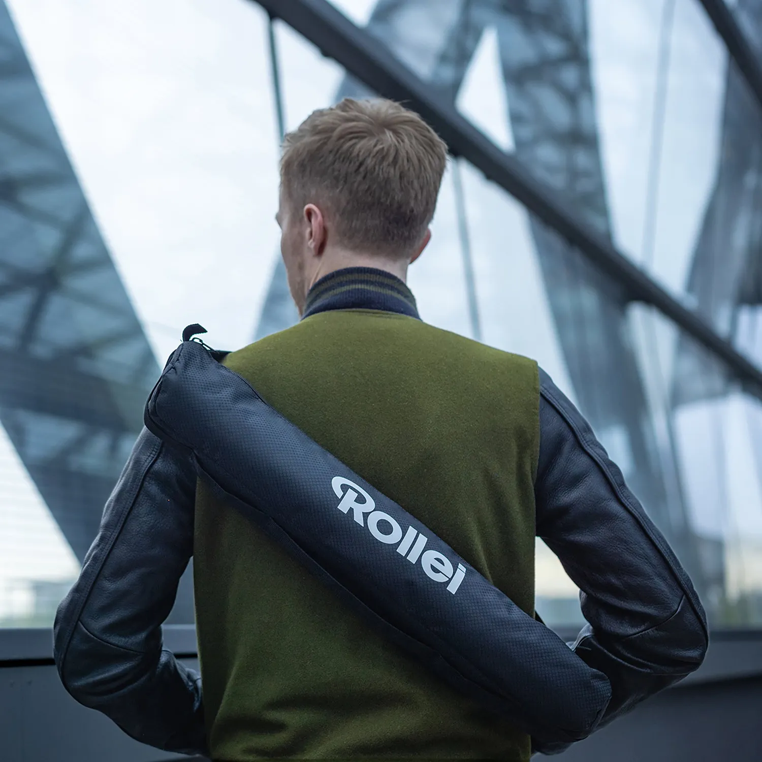 Rollei C5i borsa treppiede versione 2026 tessuto