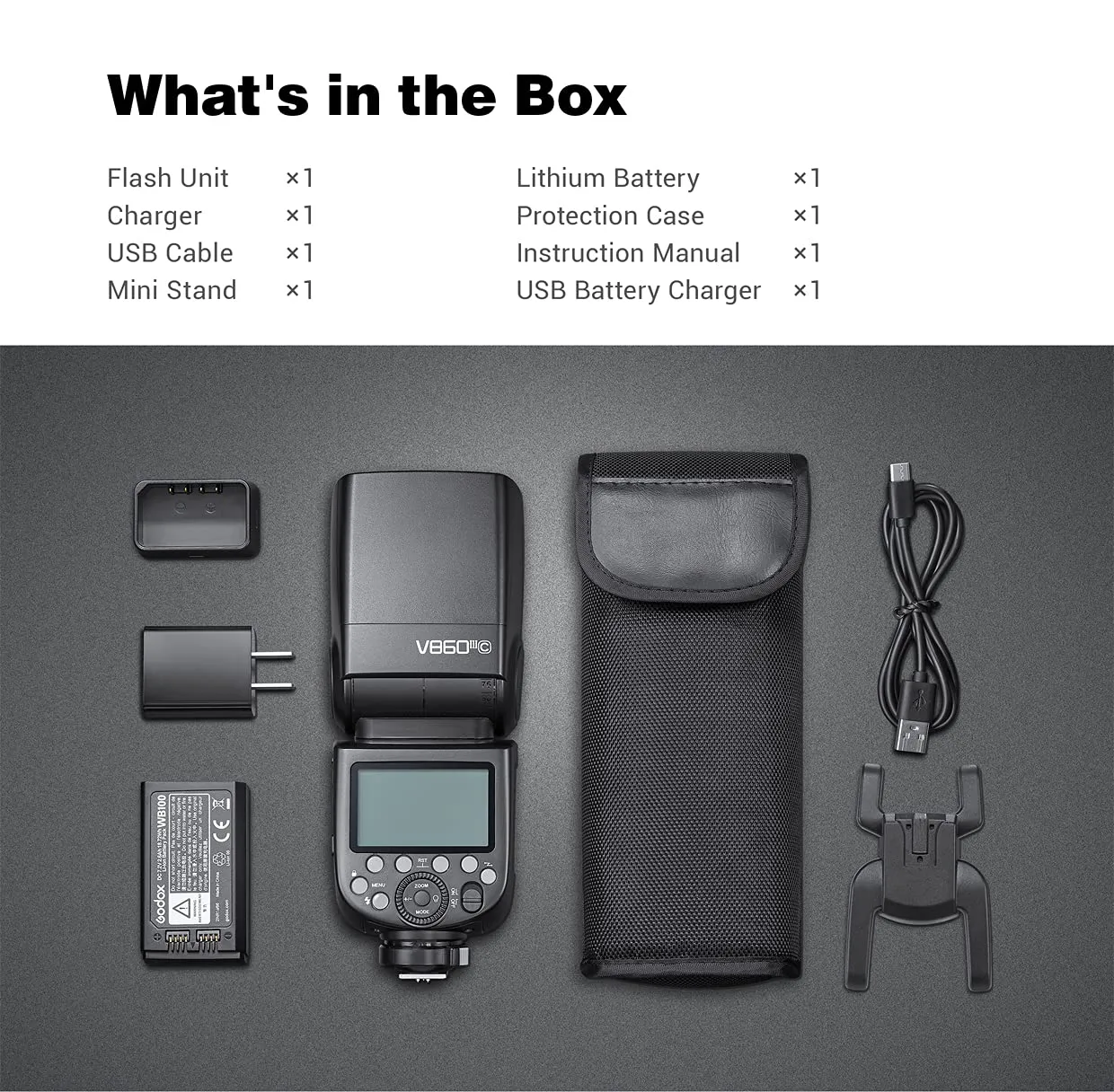 Godox V860III-O Flash TTL per Olympus