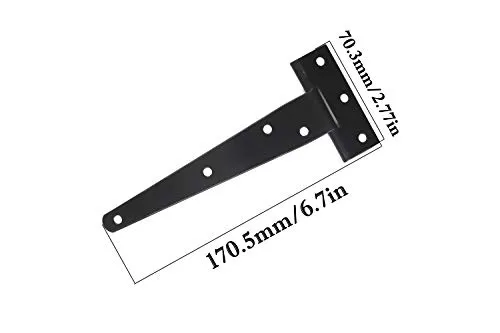 FGen cerniera triangolare a T 15,2 cm 4 pezzi