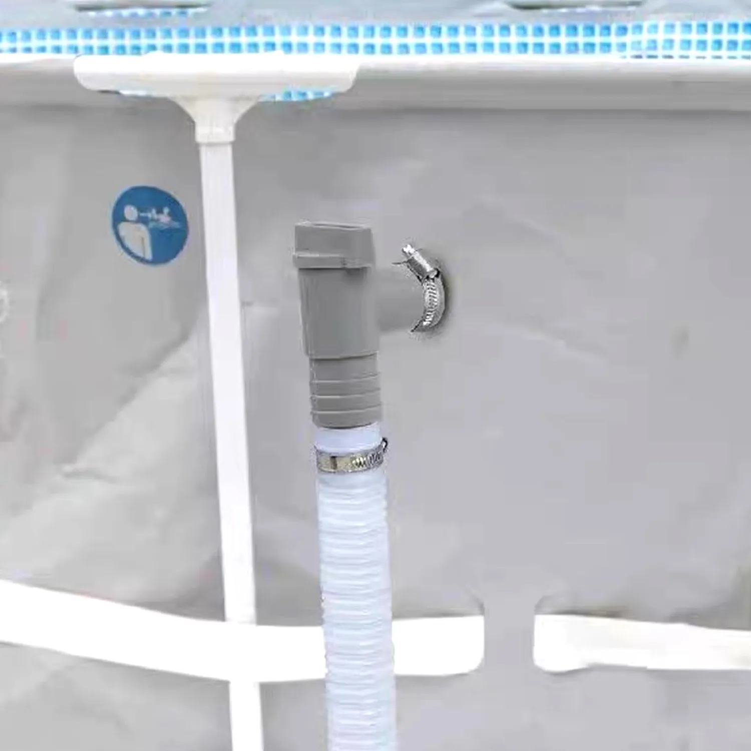 FGen Valvola Piscina 32 mm Set Collegamento 10 Pezzi