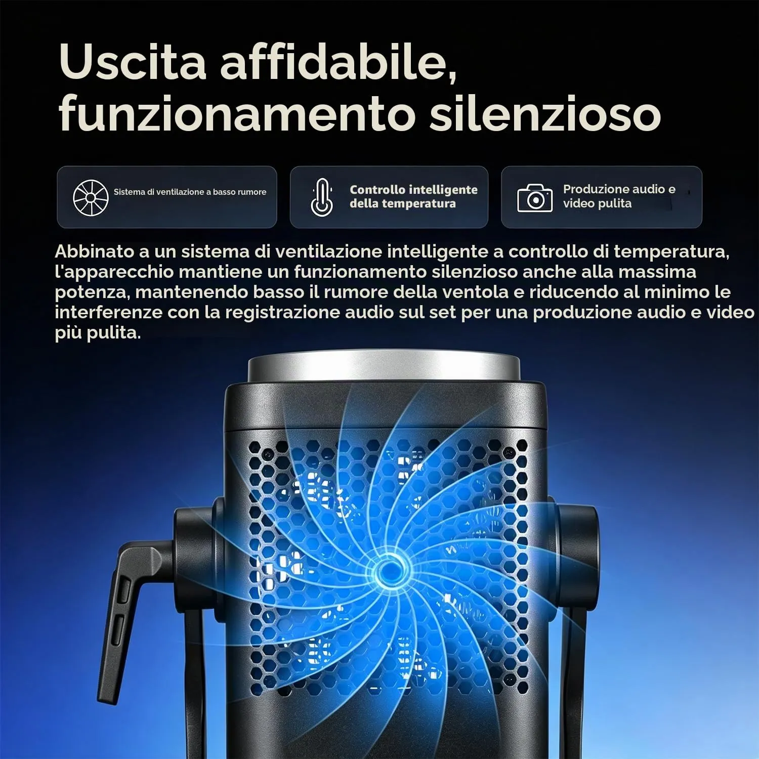 Godox SL300III luce video LED 330W 5600K Bowens