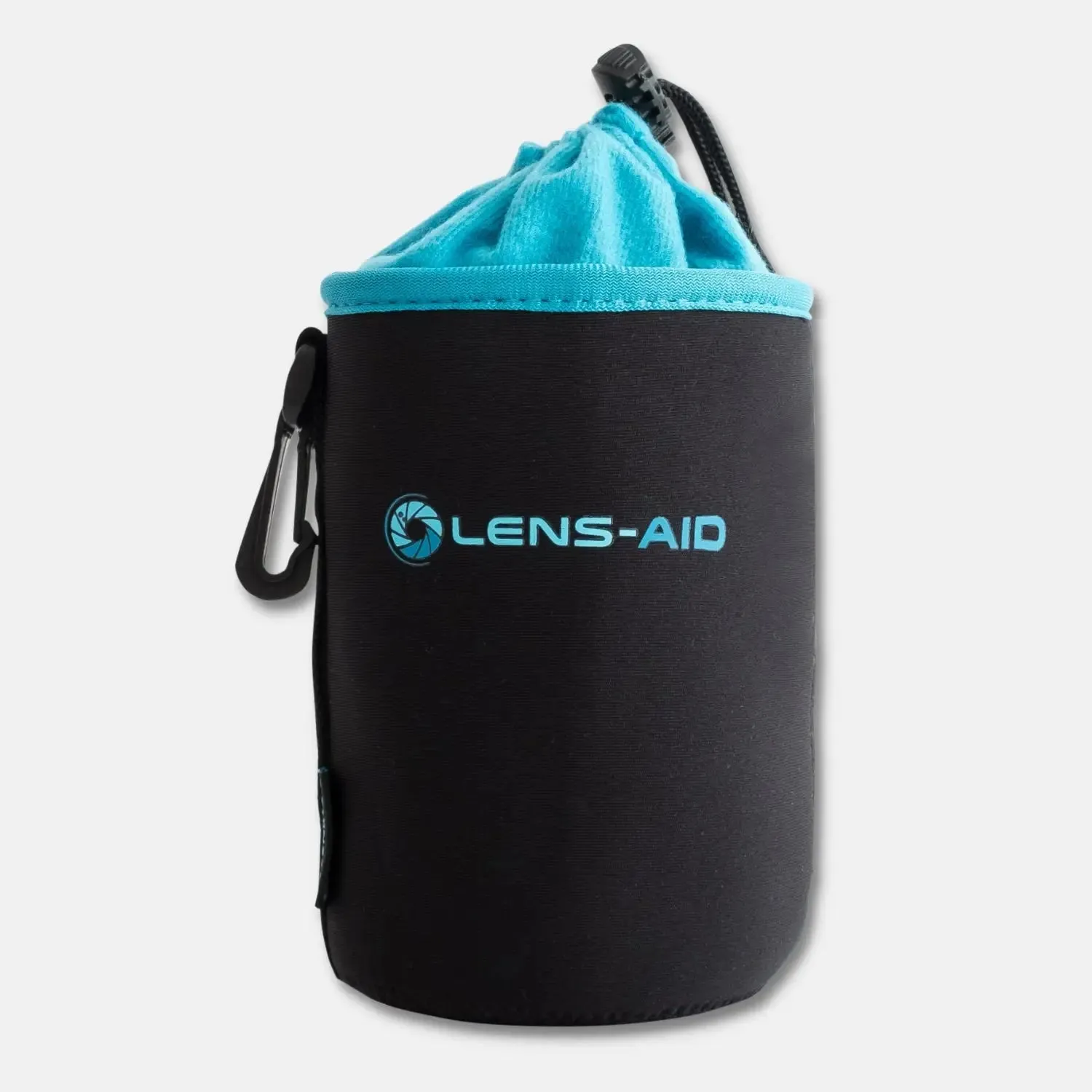 Lens-Aid Custodia Obiettivo Neoprene Pile con Moschettone