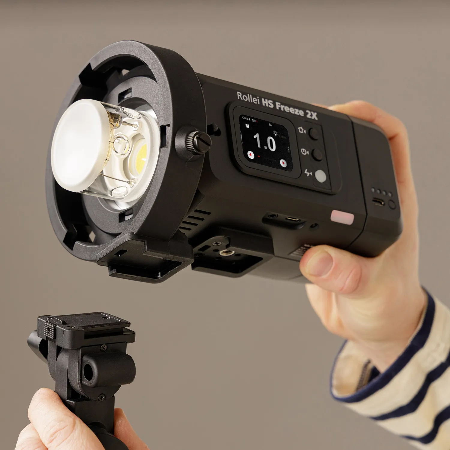 Rollei HS Freeze adattatore Bowens per 1X e 2X softbox