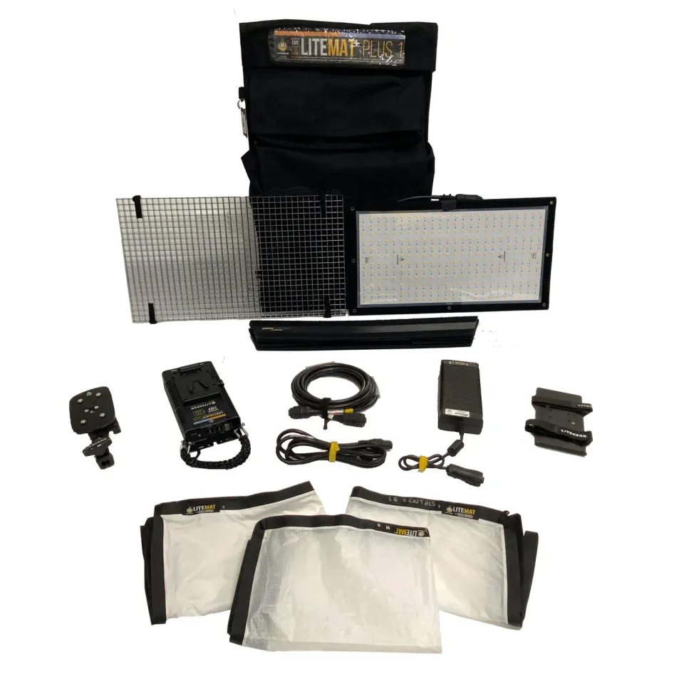 Kino Flo LiteMat Plus 1 pannello LED kit Non-DMX V-Mount
