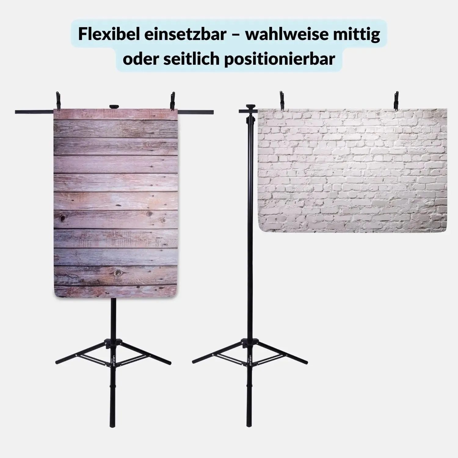 Lens-Aid stativo per fondali 100-186 cm alluminio
