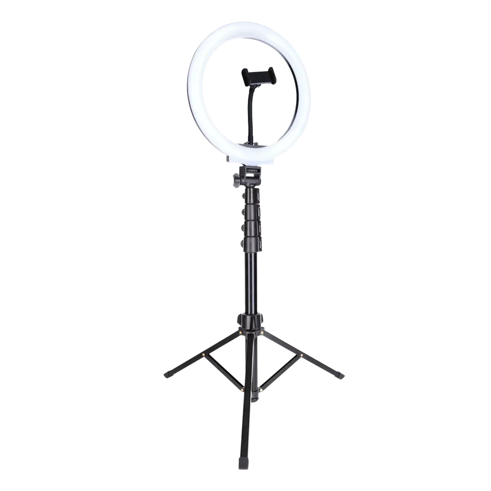 Rollei Lumis Comfort Bi-Color ring light LED treppiede smartphone