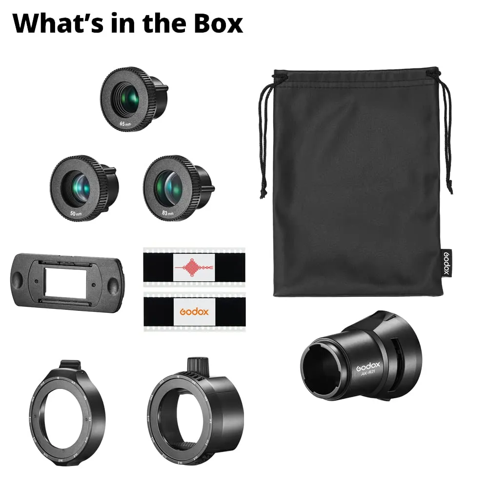 Godox AK-R21 proiettore flash conico kit lenti