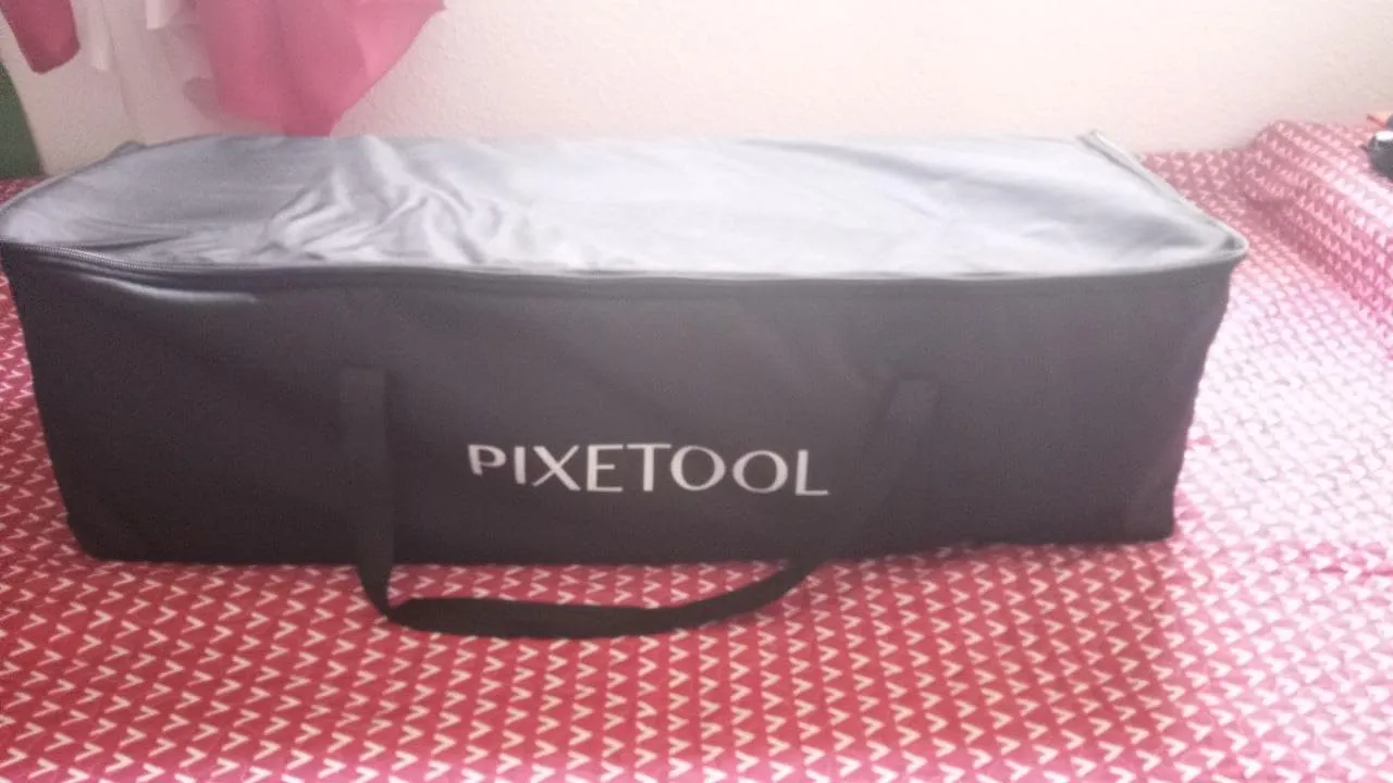 PIXETOOL Set Studio Fotografico XL softbox LED fondali