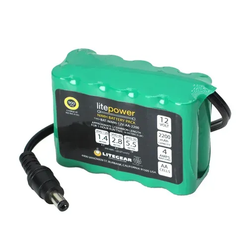Kino Flo LitePower batteria NiMH 12V 2,2Ah