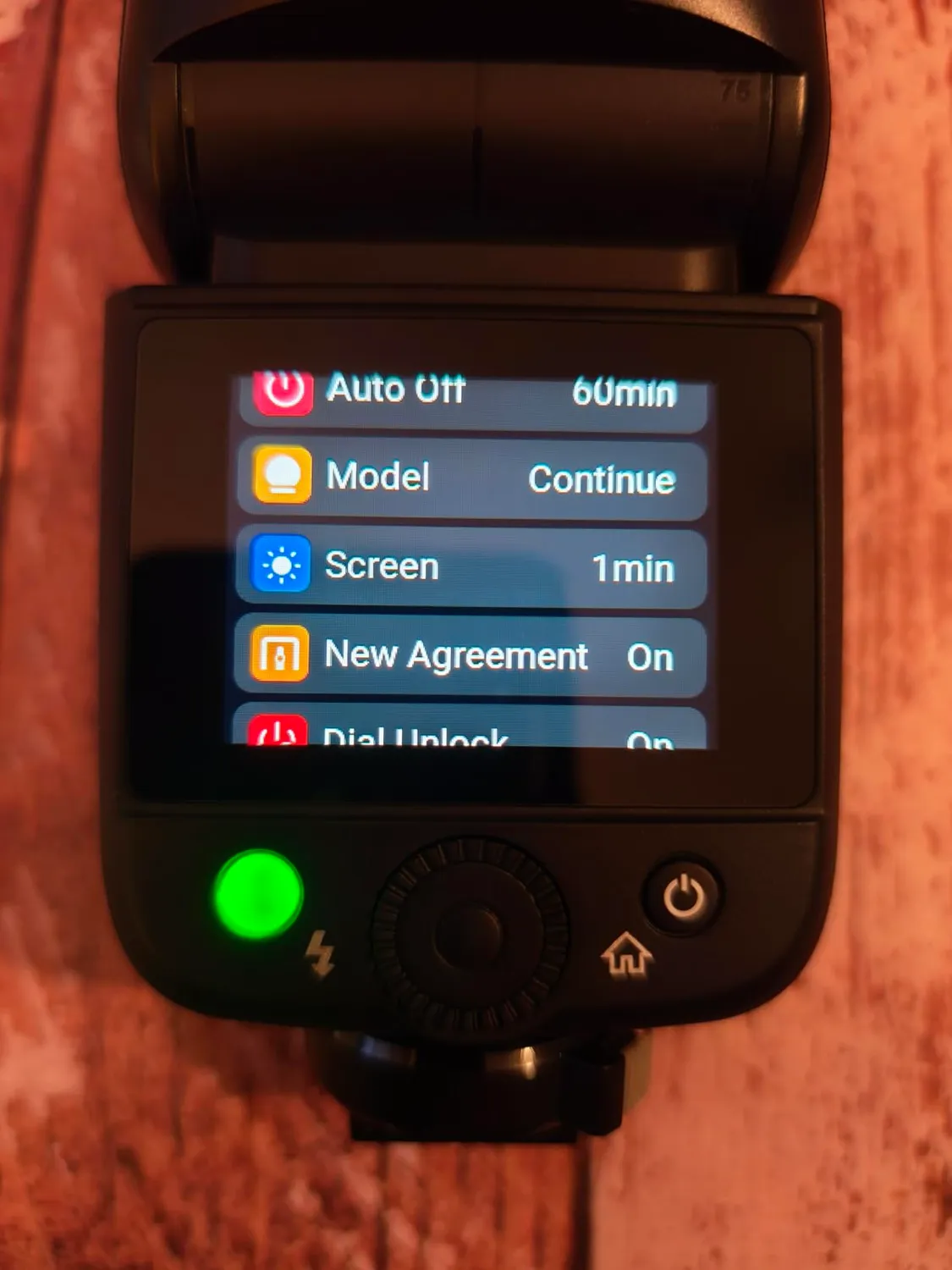 Godox V1 MID S flash TTL Sony testa rotonda
