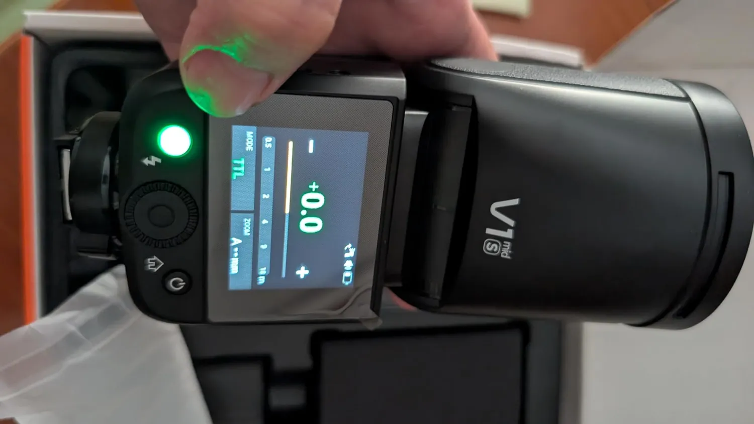 Godox V1 MID-C flash speedlite TTL per Canon 55Ws