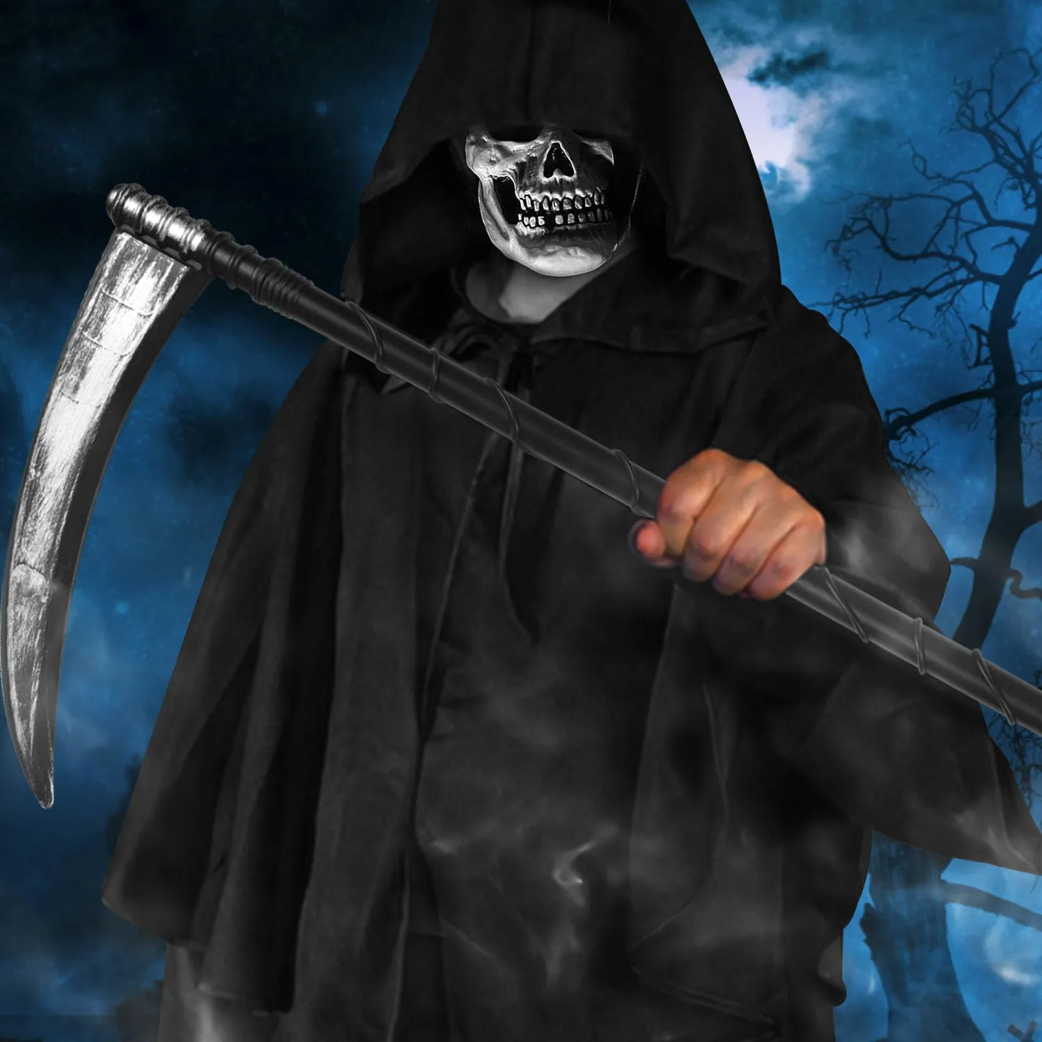 FGen falce Halloween giocattolo smontabile bimbi adulti