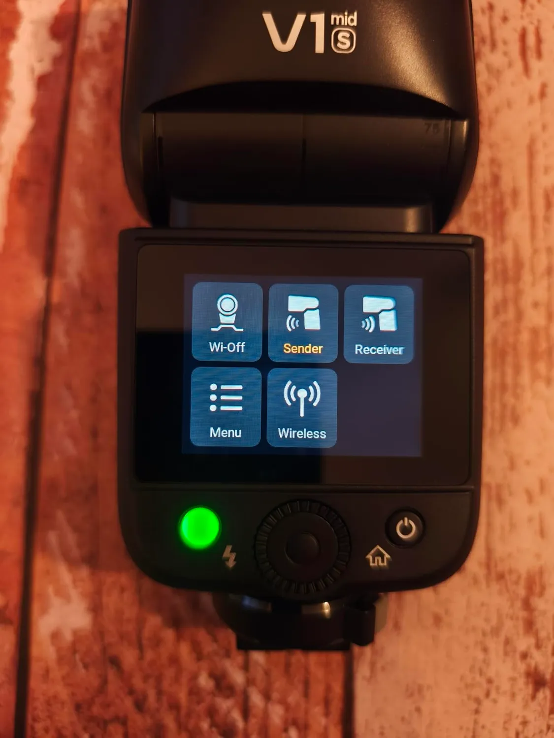 Godox V1 MID S flash TTL Sony testa rotonda
