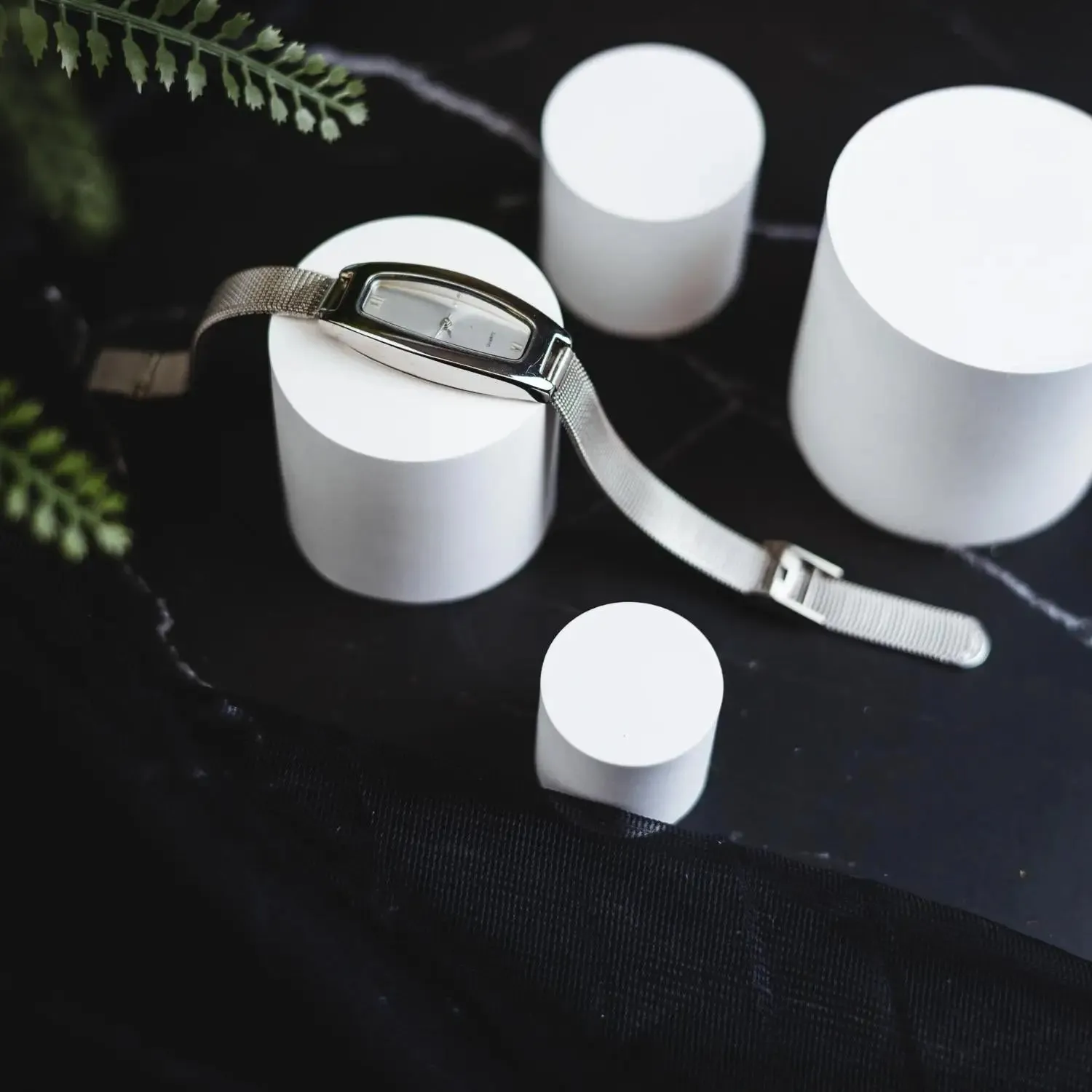 LENS-AID tessuti fotografici flat lay velluto 3 pezzi